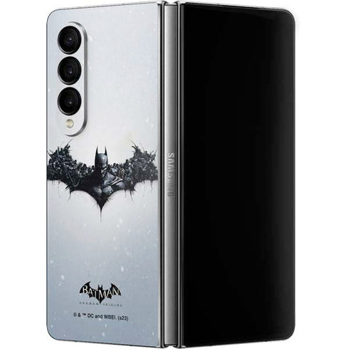 DC Comics Arkham Origins Arkham Logo Galaxy Z Fold4 5G Skin